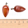 Natural Red Agate Pendants GG-K002-16T-3