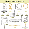 DIY Keychain Making Finding Kits DIY-SP0002-91-2