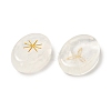 13Pcs Natural Quartz Crystal Rune Stone G-C095-02B-2