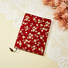 Sakura Pattern Cloth Book Covers AJEW-WH0413-51B-4