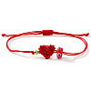 Lampwork Bead Braided Bead Bracelets JB7932-3-1