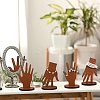 Hnads Shape Jewelry Displays for Bracelet Rings Organizer Holder ODIS-K004-01-2