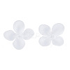 Transparent Acrylic Beads X-FACR-N005-003-4