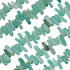 1 Strand Natural Green Aventurine Beads Strands G-BBC0001-22-1