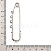 304 Stainless Steel Safety Pins Brooch Findings STAS-K252-11C-P-3
