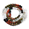 Natural & Synthetic Mixed Gemstone Beads Strands G-D080-A01-01-14-2