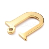 PVD Vacuum Plating  304 Stainless Steel Charms STAS-H112-U-G-3