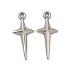 304 Stainless Steel Pendants STAS-YW0002-27-1
