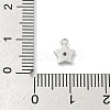 Brass Micro Pave Cubic Zirconia Charms KK-G548-19P-4