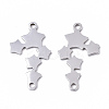 Tarnish Resistant 201 Stainless Steel Links Connectors STAS-N091-72-2