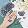 16Pcs 4 Style Alloy Big Pendants FIND-FH0002-37-4
