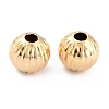 Long-Lasting Plated Brass Beads KK-O133-001C-G-2