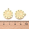 Religion 304 Stainless Steel Pader Pio Medal Pendants STAS-T073-03G-3