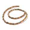 Natural Dolomite & Synthetic Imperial Jasper & Synthetic Opal Beads Strands G-P475-03I-3