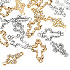 20Pcs 4 Styles Alloy Crystal Rhinestone Connector Charms FIND-TA0008-74-3