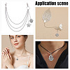 12Pcs 12 Styles Brass Hollow Bead Cage Pendants KK-AR0004-44-5