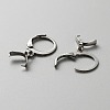 304 Stainless Steel Leverback Earring Finding LS-STAS-WH0022-87P-2