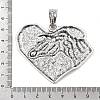 Tibetan Style Alloy Big Pendants PALLOY-D362-02AS-F-3