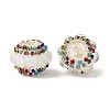 Sparkling Acrylic Rhinestone Round Beads OACR-NH0002-01A-05-1