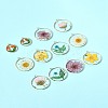 12Pcs 6 Styles Transparent Clear Epoxy Resin Pendants RESI-FS0001-88B-9