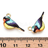 Printed Alloy Pendants ENAM-N056-205A-3