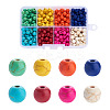 400Pcs 8 Colors Synthetic Turquoise Beads Strands TURQ-KS0001-01-1
