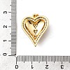 Brass Micro Pave Cubic Zirconia Pendants KK-A266-04B-G-3