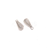 Spiral Bead Cage LS-PALLOY-WH0092-62-1