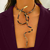 Iron Bendable Flexible Snake Shape Choker Necklaces for Women FS-WGEF5CD-01-5