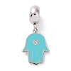 304 Stainless Steel European Dangle Charms STAS-I177-24B-P-1