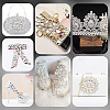 80Pcs 8 Style Rectangle Octagon & Square Sew on Rhinestone RGLA-GA0001-10-8