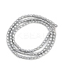 Electroplated Shell Pearl Beads Strands BSHE-H113-06A-08-2