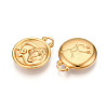 304 Stainless Steel Pendants STAS-N109-148G-06-2