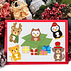 Christmas Animal Box Carbon Steel Cutting Dies Stencils DIY-WH0309-1226-2