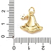 Brass Micro Pave Cubic Zirconia Pendants KK-I383-08G-01-3