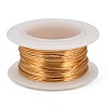 Round Copper Jewelry Wire CWIR-I002-0.6mm-G-NR-1