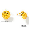 Fashionable Stainless Steel Stud Earrings UO2666-1-1