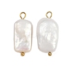 Natural Freshwater Pearl Keshi Pearl Pendants STAS-D378-02G-1