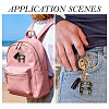 1Pc Resin Letter Keychains KEYC-TADJ0001-09R-6