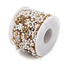 Flower Ion Plating(IP) 304 Stainless Steel Link Chains CHS-Q007-01G-3