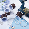 4 Rolls Flat Elastic Crystal String EW-SC0001-05B-4