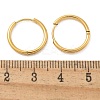 Ion Plating(IP) 304 Stainless Steel Hoop Earrings for Women EJEW-M089-02G-5