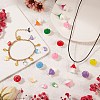 DIY Mushroom Beads and Charms Jewelry Making Finding Kit DIY-SZ0005-95-4