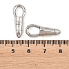 Tarnish Resistant 304 Stainless Steel Lobster Claw Clasps STAS-G192-24P-3