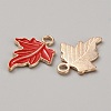Thanksgiving Day Theme Alloy Enamel Pendants ENAM-WH0057-49A-2