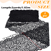2 Yards Flower Lace Trim OCOR-LP0001-21A-2