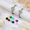 2 Bags 2 Styles Stainless Steel Watchband Chain Bracelets BJEW-FH0001-12-5