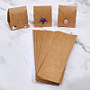 60Pcs Rectangle Foldable Cardboard Necklace Display Cards CDIS-GL0001-02-4