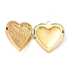 Ion Plating(IP) 304 Stainless Steel Locket Pendants X-STAS-P291-06G-2