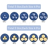 DIY Blank Dome 304 Stainless Steel Pendant Making Kits DIY-FS0008-36-2